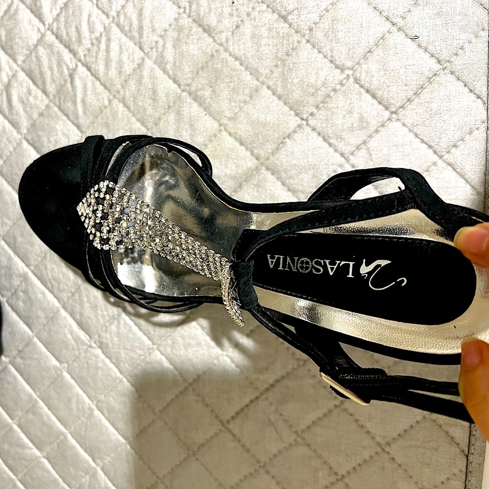 High heels, platform shoes